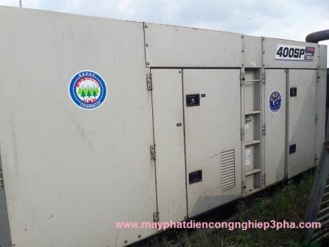 Máy phát điện công nghiệp cũ 400kva