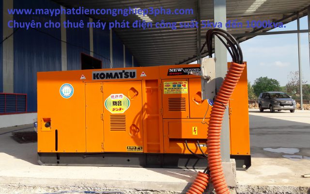 Dịch vụ cho thuê máy phát điện