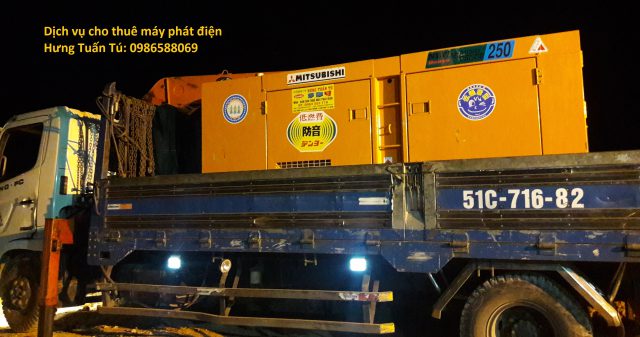 Dịch vụ cho thuê máy phát điện