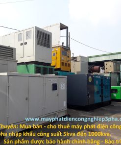 Máy phát điện công nghiệp 3 pha